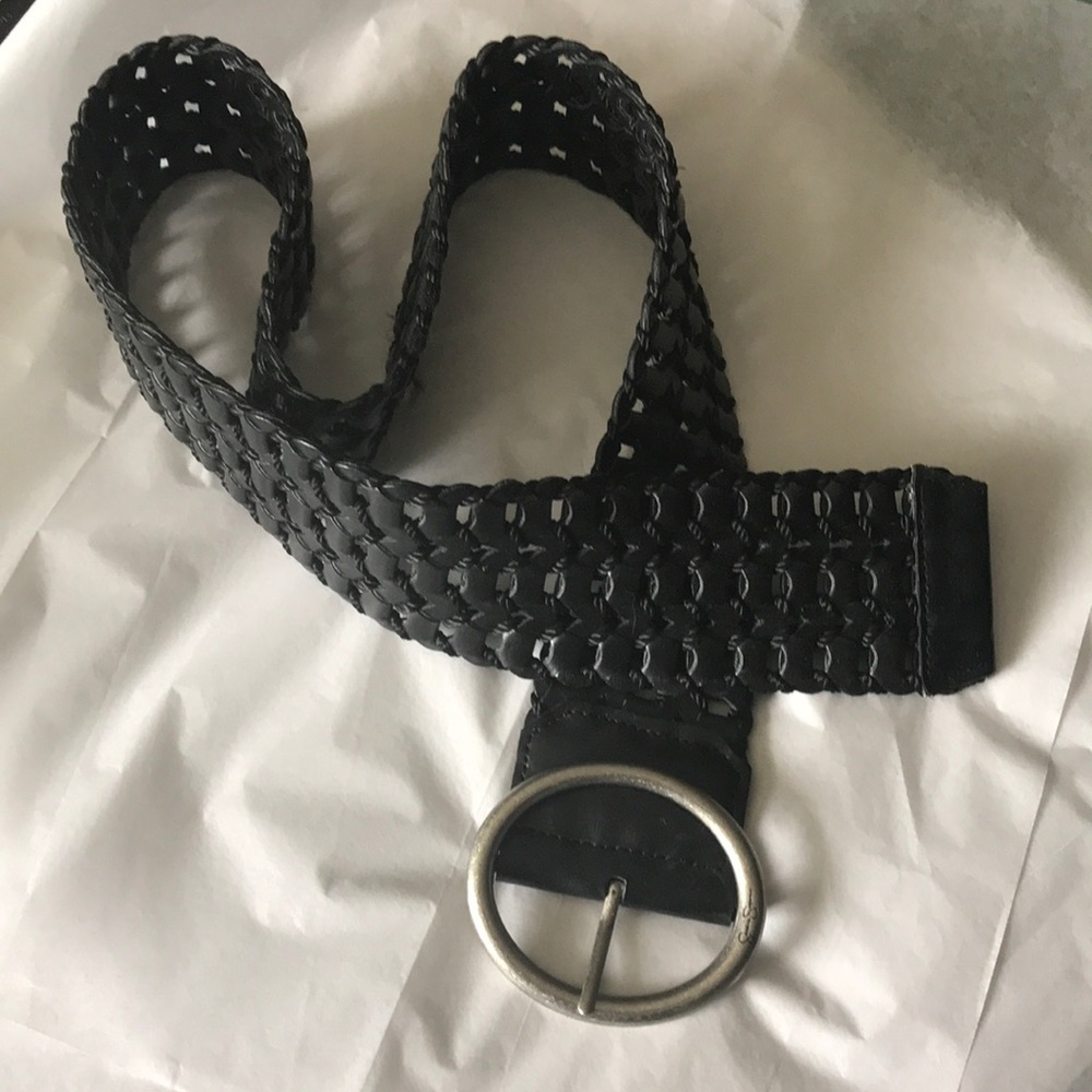 Jessica Simpson Black Wide XL Belt